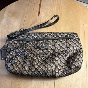 COACH Jaquard WRISTLET